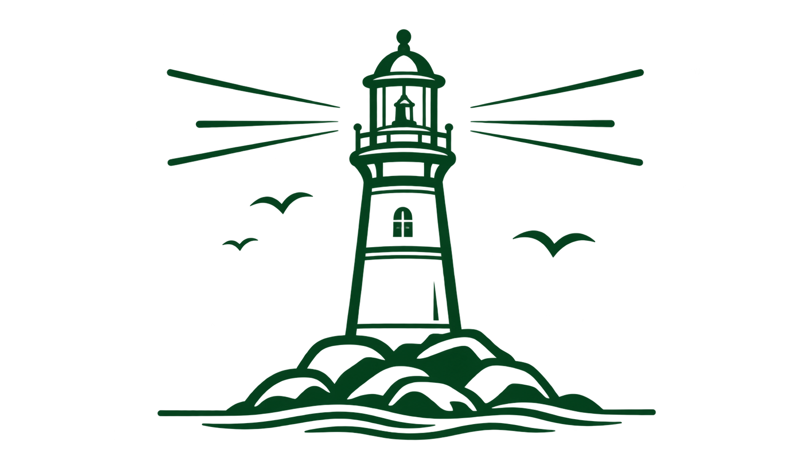 OSHS lighthouse illustration